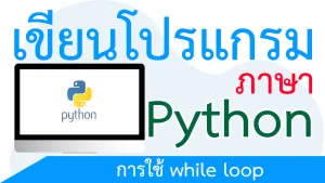 การใช้ while loop