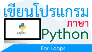 การใช้ for loop