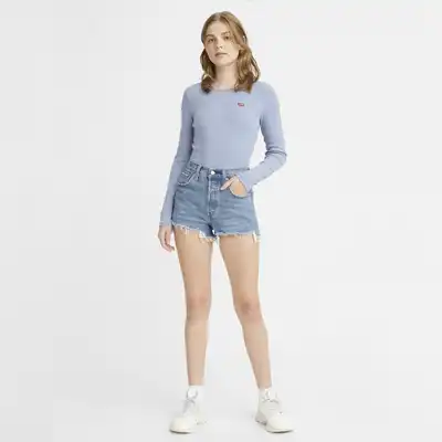 กางเกงยีนส์ขาสั้น Levi's® Women's 501® Original High Rise Jean Shorts