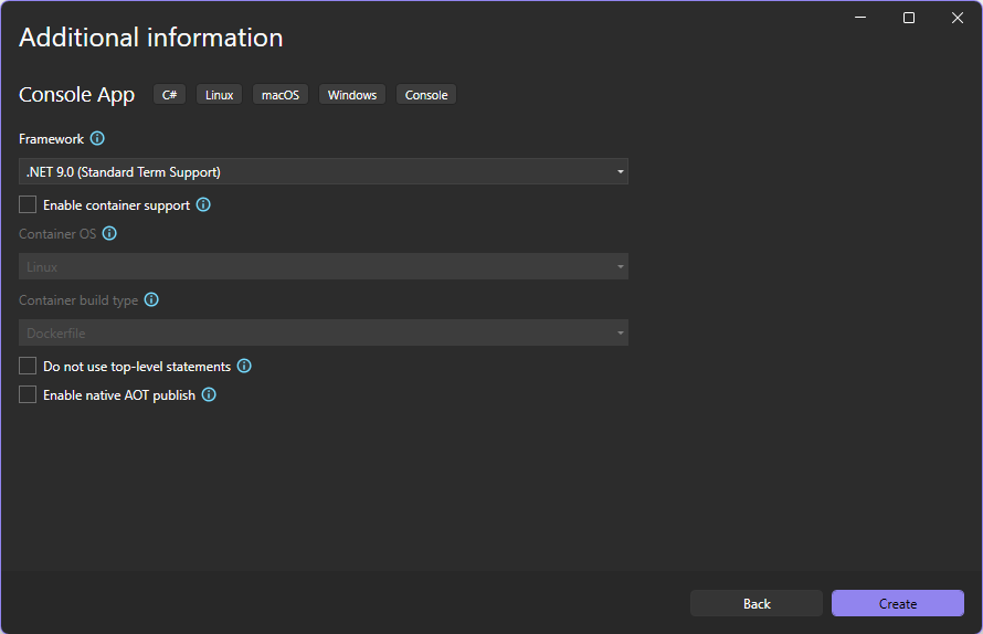 หน้าต่าง Additional information